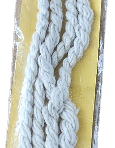 Medium cotton wick 3.5 to 4 inch long 4pcs
