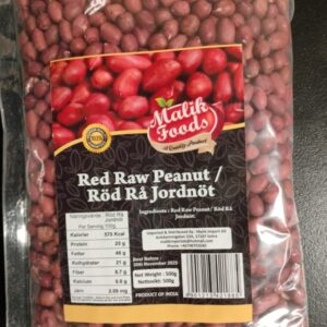 Malik red raw peanuts 1kg