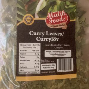 Dried curry leaves 30 gms