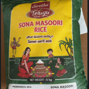 Telugu foods Sona Masoori rice 5kg