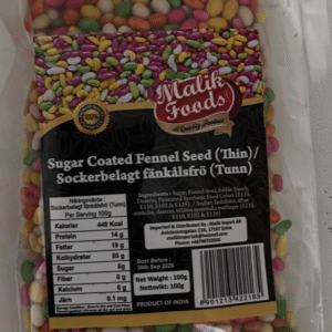 Malik Sugar coated fennel seeds 100g