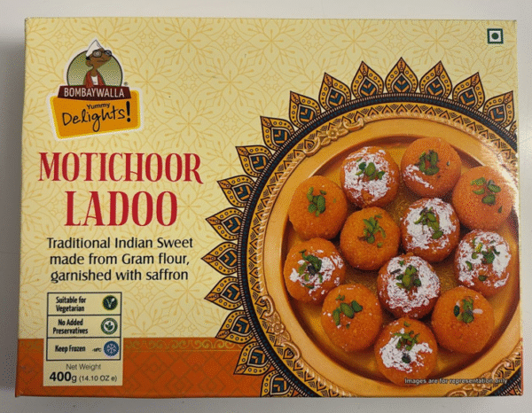 Bombaywala Motichoor Ladoo 400g Frozen