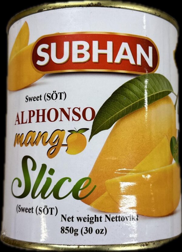 Alphonso mango slice