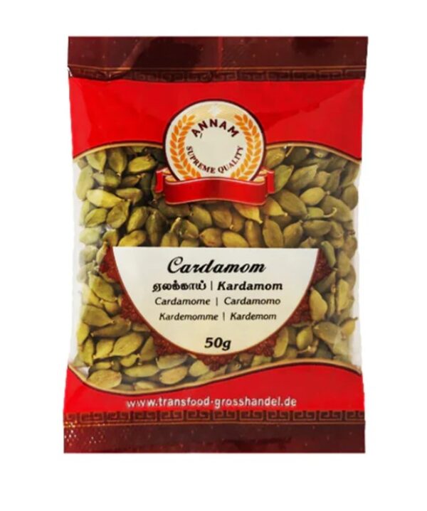 Annam green cardamom 50g
