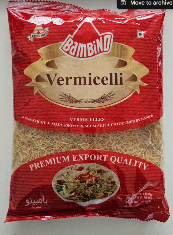 Bambino vermicelli 800g