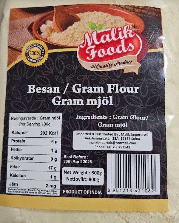 Malik besan 800g