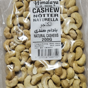 Himalaya natural cashews 200g