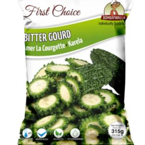 bombaywala first choice karela cut 315g frozen