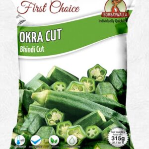 bombaywala firstchoice okra cut 315g frozen