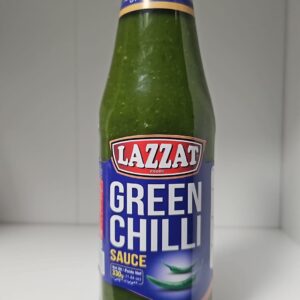 lazzat green chilli sauce 330ml