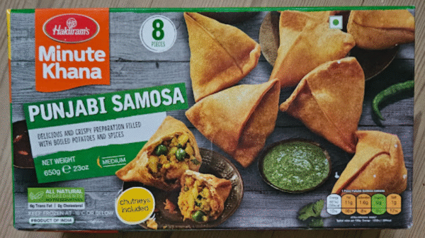 Haldirams Punjabi Samosa 650g (8pcs+chutney)
